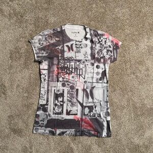 HURLEY‎ MADE IN USA "GRAFFITI" TOP